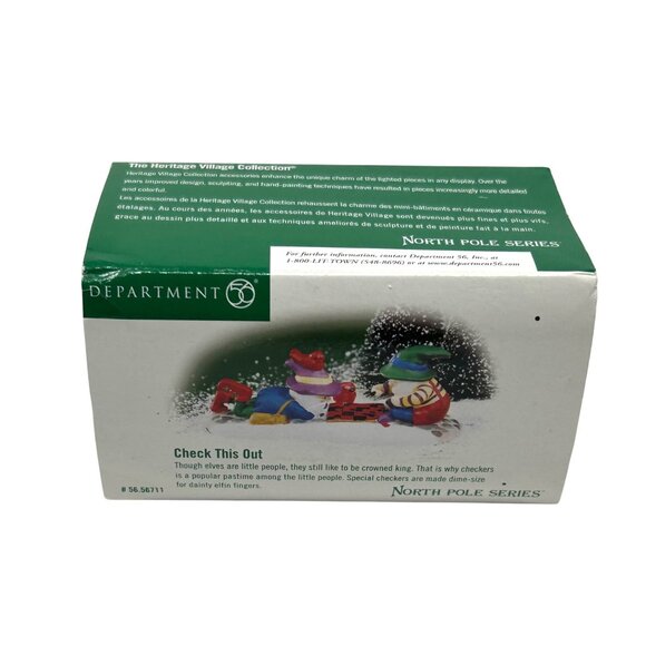 Department 56 Heritage Village Collection "Check This Out" Figurine - Picture 6 of 9